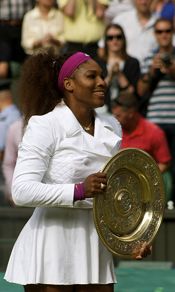 File:Serena Williams winning Wimbledon Ladies' Singles 2012.jpg