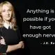18 Famous Inspirational J.K. Rowling quotes that will add magical strength to your life